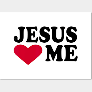 Jesus Loves Me Posters and Art